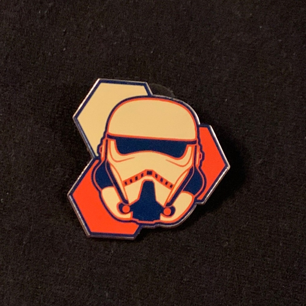 Star Wars stormtrooper trading pin